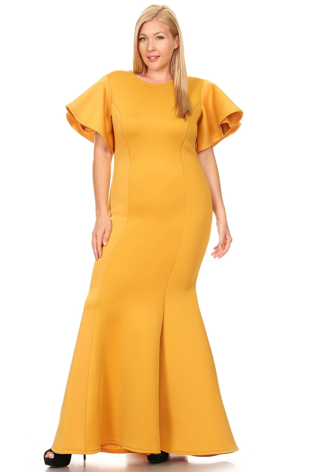 Long  Mermaid Style Dress