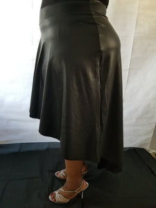 Faux Leather Skirt