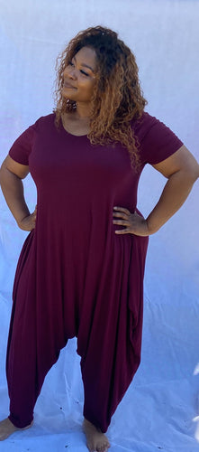 Short Sleeve  Over Sized Romper