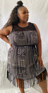 Casual Dress with tassels