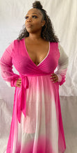 Load image into Gallery viewer, Fabulous Fuchsia &amp; White Dress