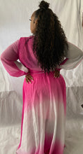 Load image into Gallery viewer, Fabulous Fuchsia &amp; White Dress