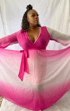 Load image into Gallery viewer, Fabulous Fuchsia &amp; White Dress